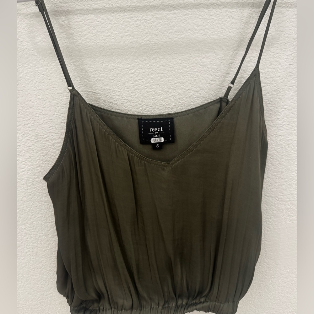 Women's Olive Green Top